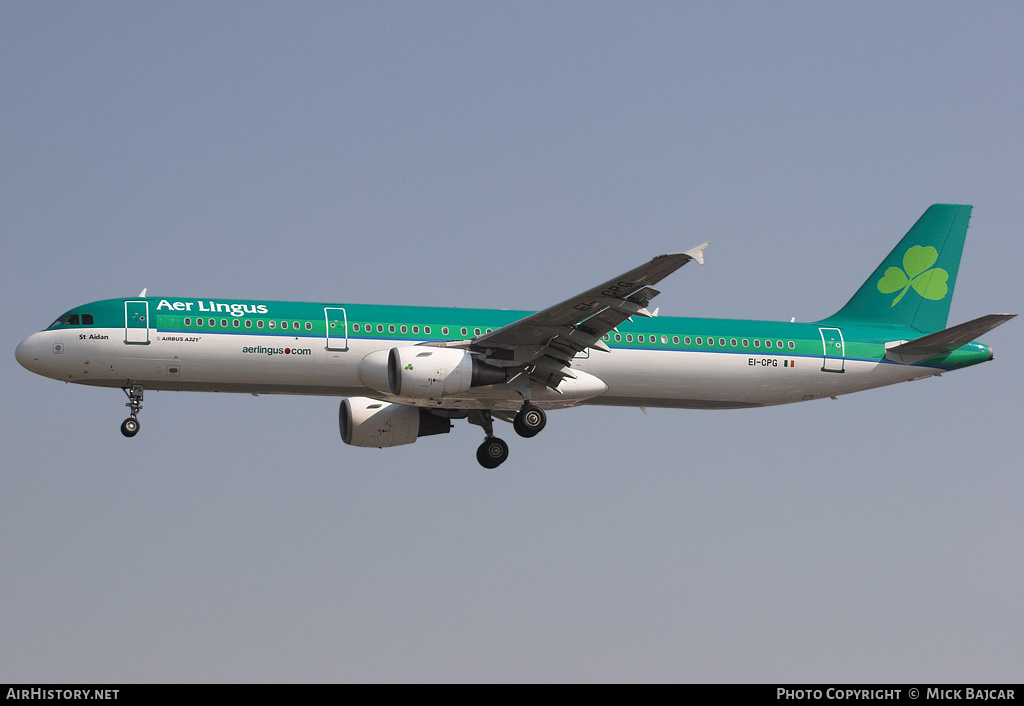 Aircraft Photo of EI-CPG | Airbus A321-211 | Aer Lingus | AirHistory.net #29873