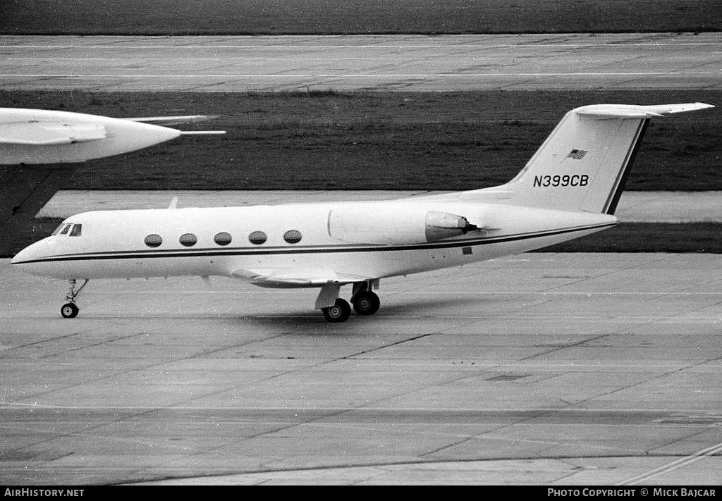 Aircraft Photo of N399CB | Grumman American G-1159 Gulfstream II | AirHistory.net #29874