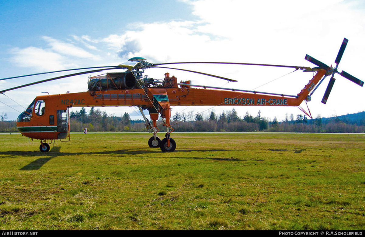 Aircraft Photo of N247AC | Sikorsky S-64E Skycrane | Erickson Air-Crane | AirHistory.net #29883