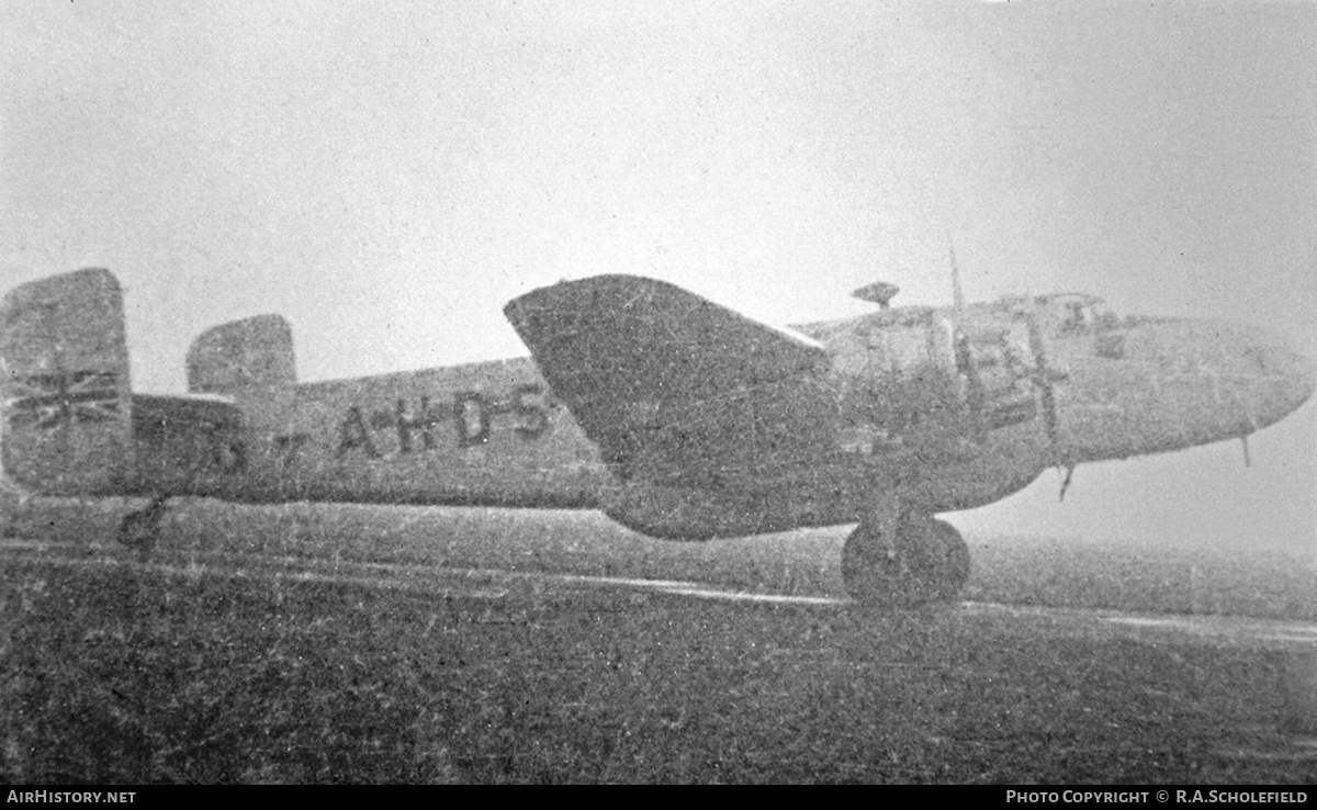 Aircraft Photo of G-AHDS | Handley Page HP-70 Halton 1 | Bond Air Services | AirHistory.net #29887