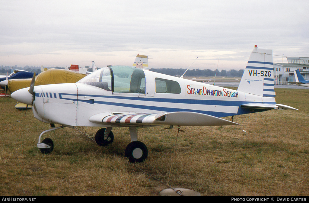 Aircraft Photo of VH-SZG | Grumman American AA-1B Trainer | Sea-Air Operation Search | AirHistory.net #29889