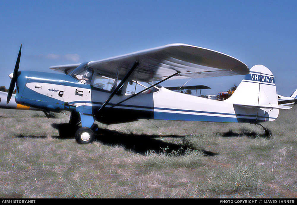 Aircraft Photo of VH-WWG | Auster J-1B Aiglet | AirHistory.net #29900