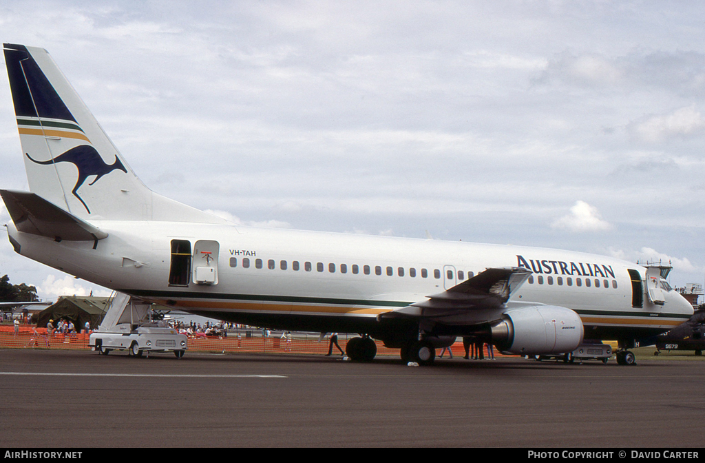 Aircraft Photo of VH-TAH | Boeing 737-376 | Australian Airlines | AirHistory.net #29916