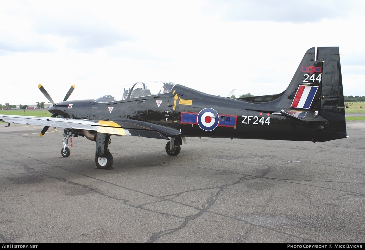 Aircraft Photo of ZF244 | Short S-312 Tucano T1 | UK - Air Force | AirHistory.net #29947