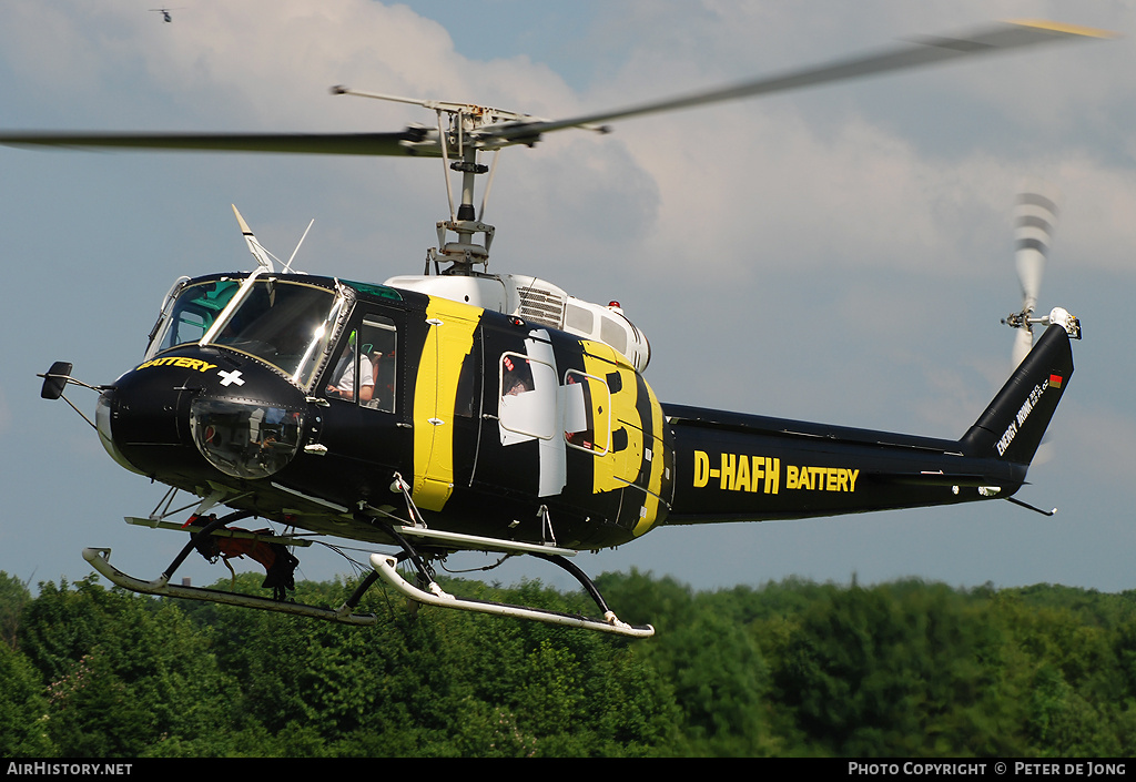 Aircraft Photo of D-HAFH | Bell 205A-1 | Battery | AirHistory.net #29954