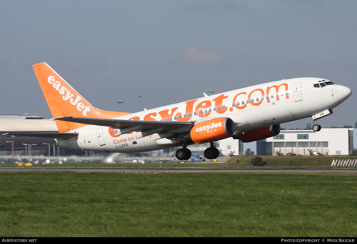 Aircraft Photo of G-EZKB | Boeing 737-73V | EasyJet | AirHistory.net #29955