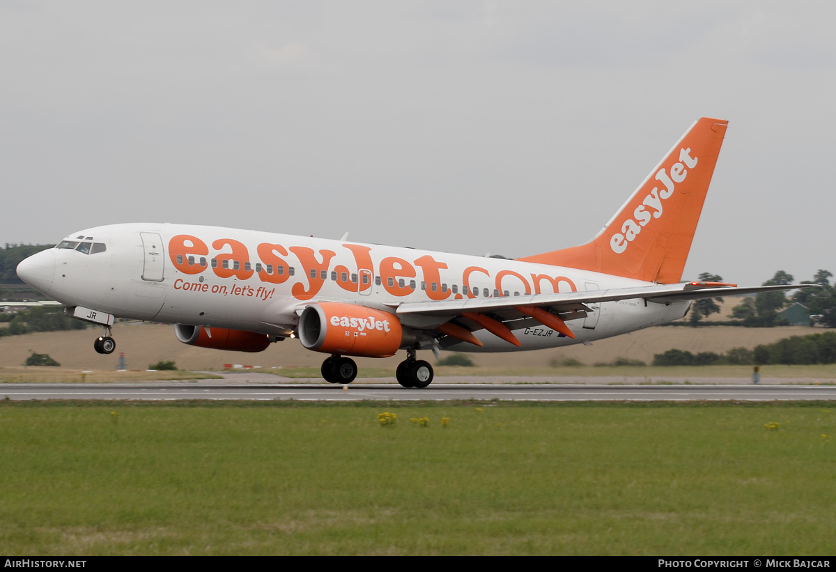 Aircraft Photo of G-EZJR | Boeing 737-73V | EasyJet | AirHistory.net #29958