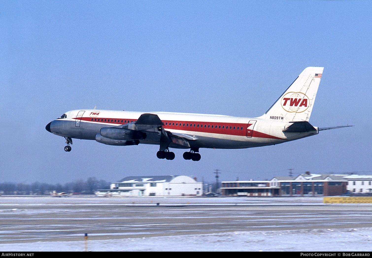 Aircraft Photo of N809TW | Convair 880 (22-1) | Trans World Airlines - TWA | AirHistory.net #29960
