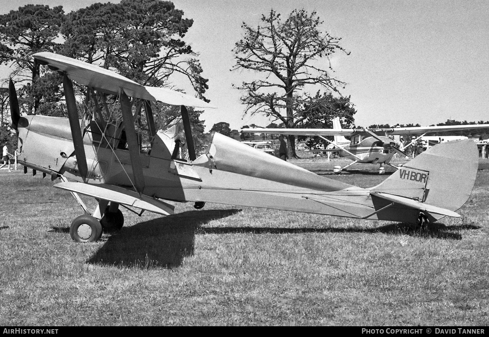 Aircraft Photo of VH-BOR | De Havilland D.H. 82A Tiger Moth | AirHistory.net #29973
