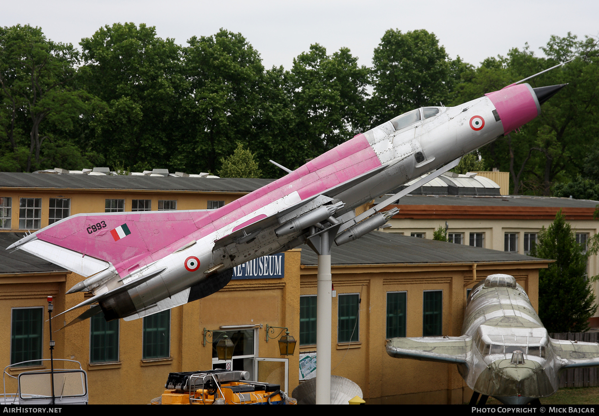 Aircraft Photo of C993 | Mikoyan-Gurevich MiG-21SPS | India - Air Force | AirHistory.net #29976