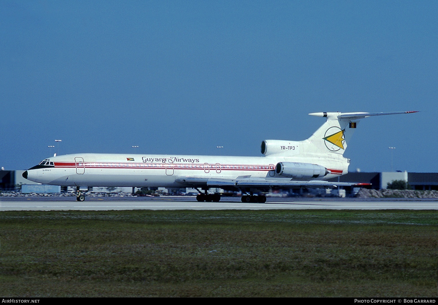 Aircraft Photo of YR-TPJ | Tupolev Tu-154B-2 | Guyana Airways | AirHistory.net #29977