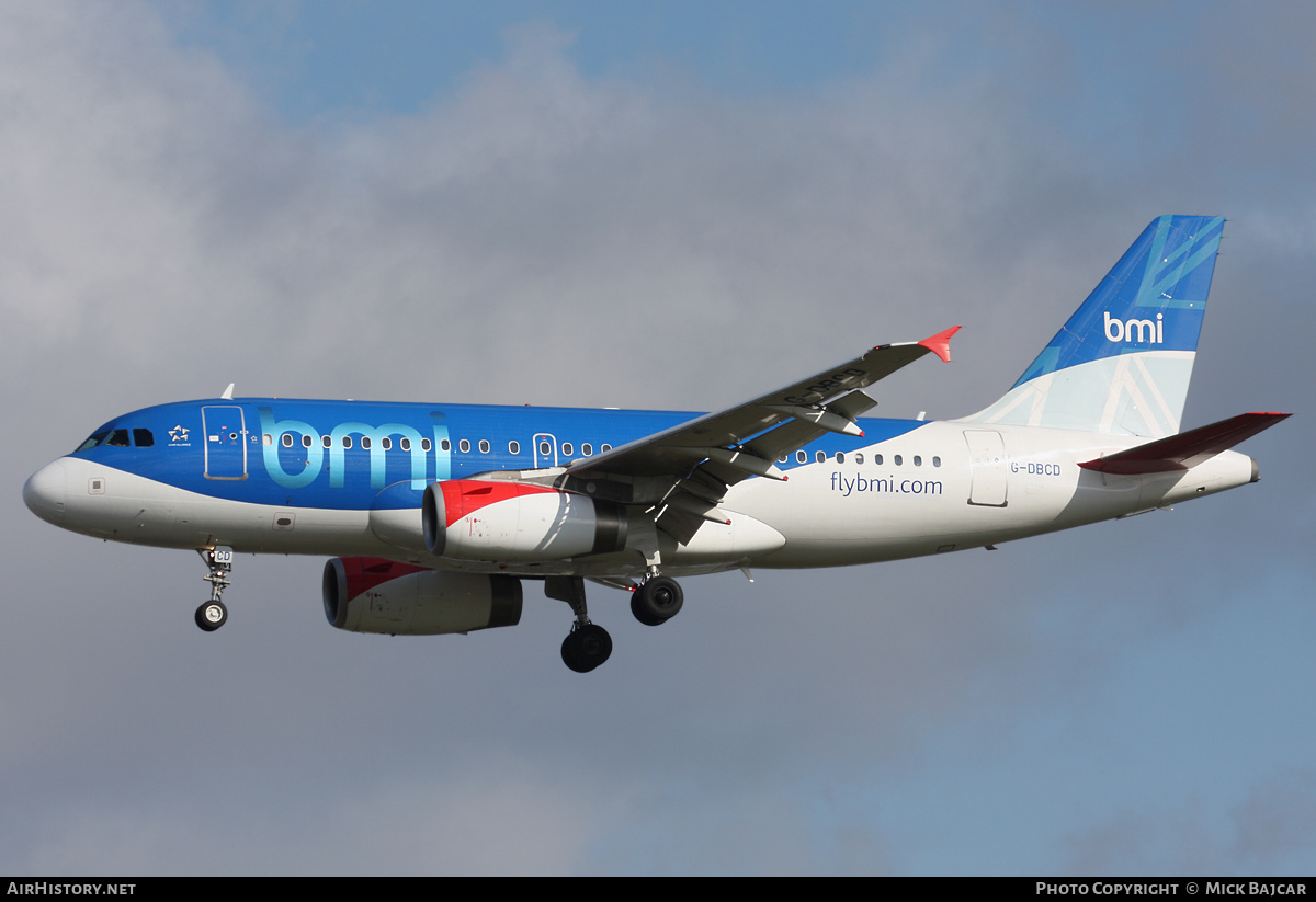 Aircraft Photo of G-DBCD | Airbus A319-131 | BMI - British Midland International | AirHistory.net #29999