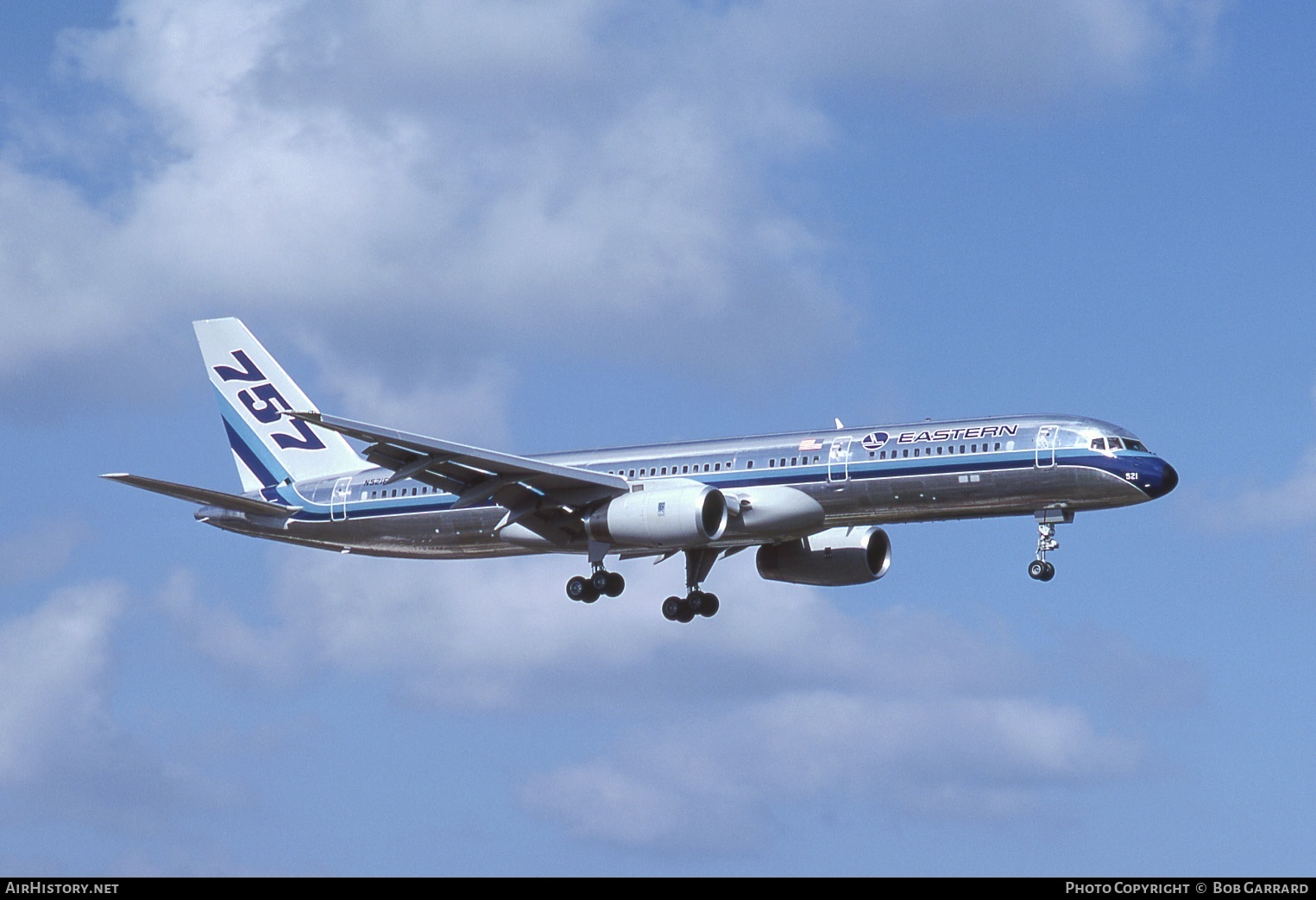 Aircraft Photo of N521EA | Boeing 757-225 | Eastern Air Lines | AirHistory.net #30001