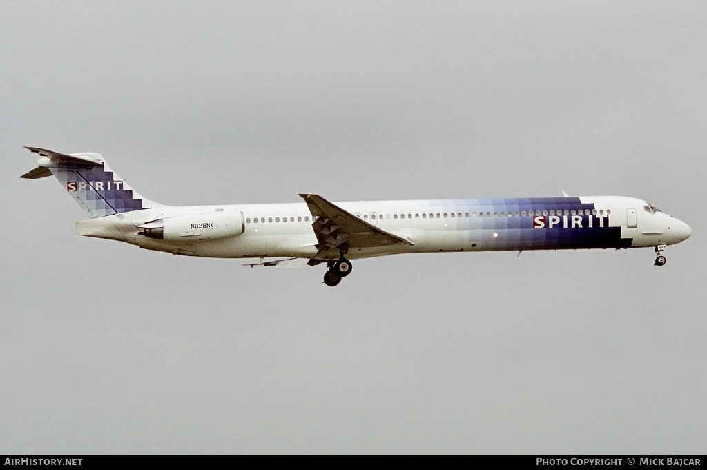 Aircraft Photo of N828NK | McDonnell Douglas MD-83 (DC-9-83) | Spirit Airlines | AirHistory.net #30002