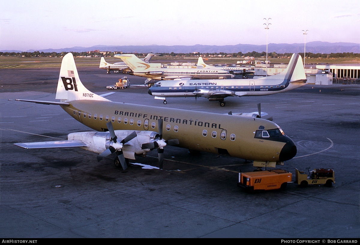 Aircraft Photo of N9710C | Lockheed L-188A Electra | Braniff International Airways | AirHistory.net #30011