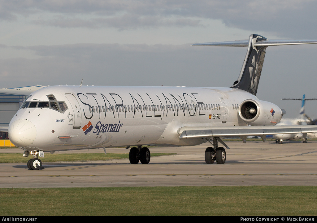 Aircraft Photo of EC-GXU | McDonnell Douglas MD-83 (DC-9-83) | Spanair | AirHistory.net #30018