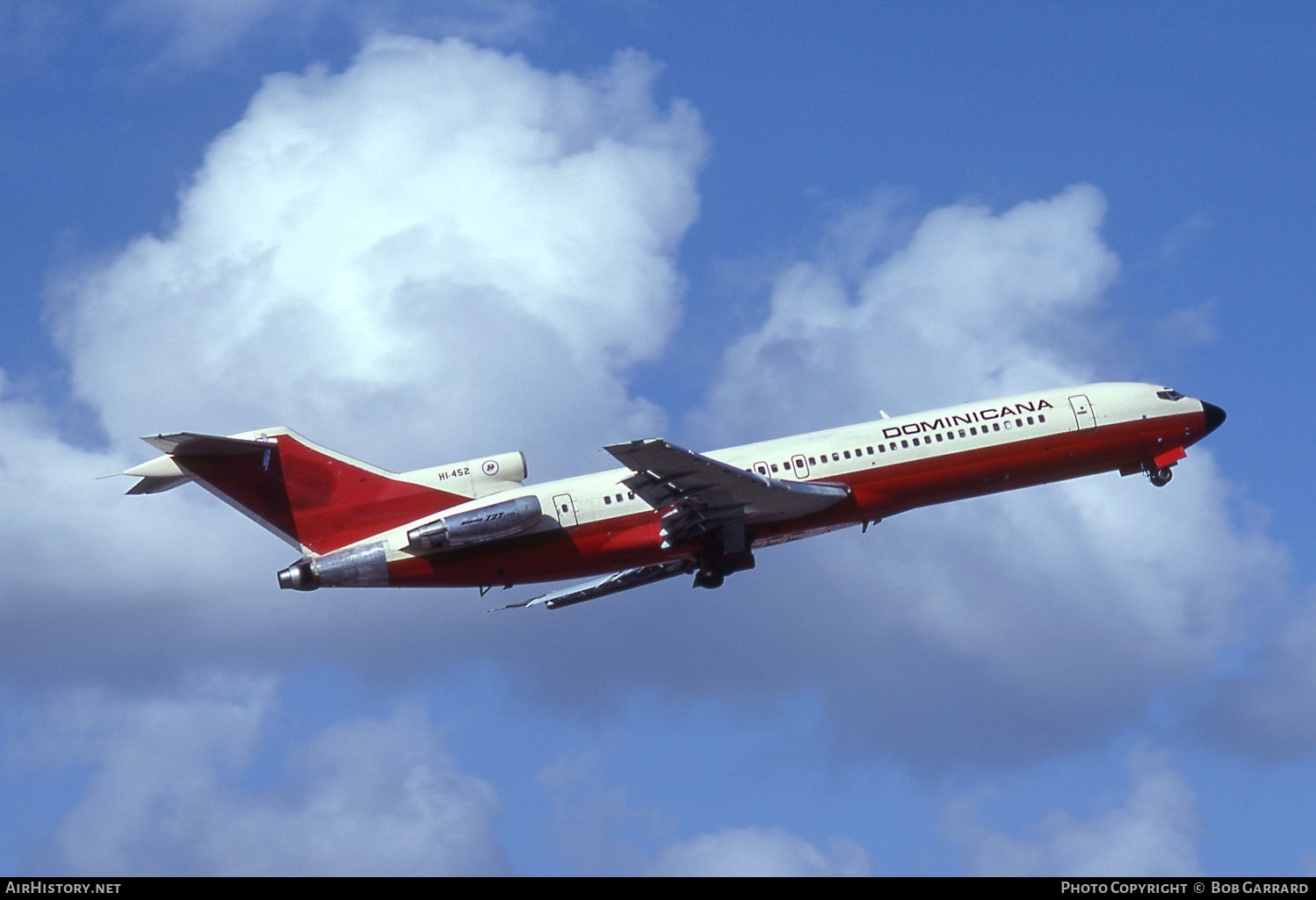Aircraft Photo of HI-452 | Boeing 727-2D3/Adv | Dominicana | AirHistory.net #30033