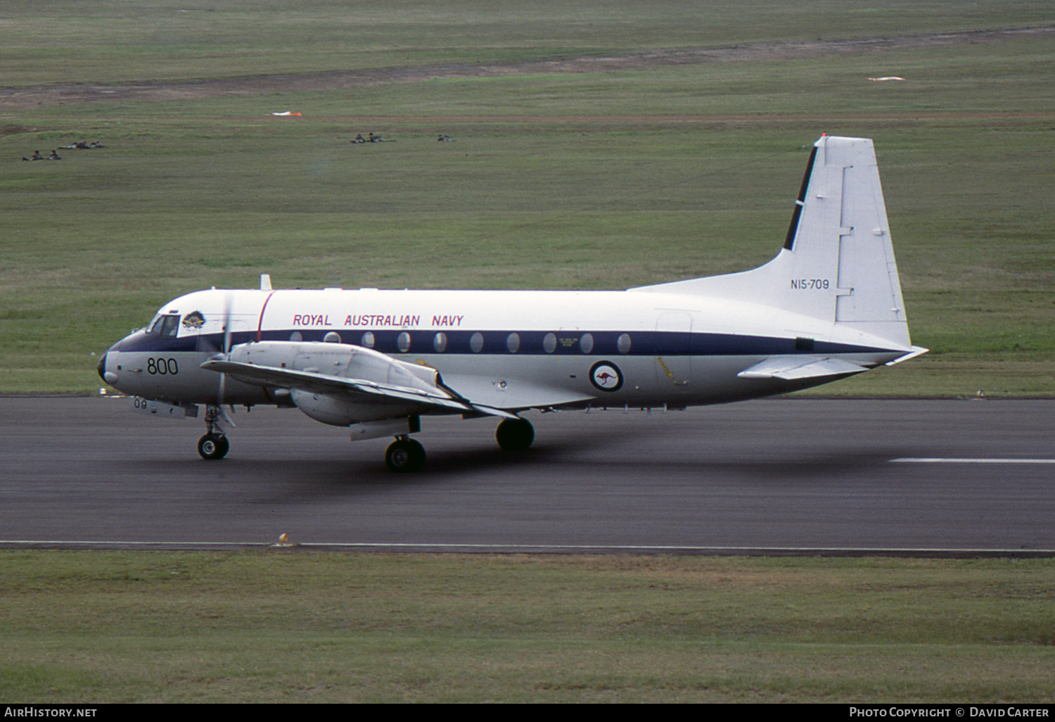 Aircraft Photo of N15-709 | Hawker Siddeley HS-748 Srs2/268 | Australia - Navy | AirHistory.net #30053