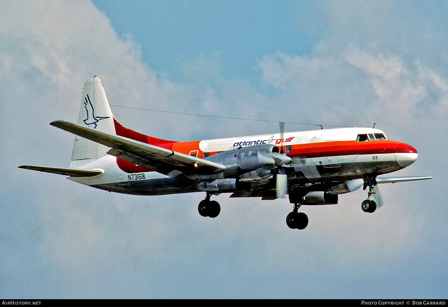 Aircraft Photo of N73168 | Convair 580 | Atlantic Gulf Airlines | AirHistory.net #30058