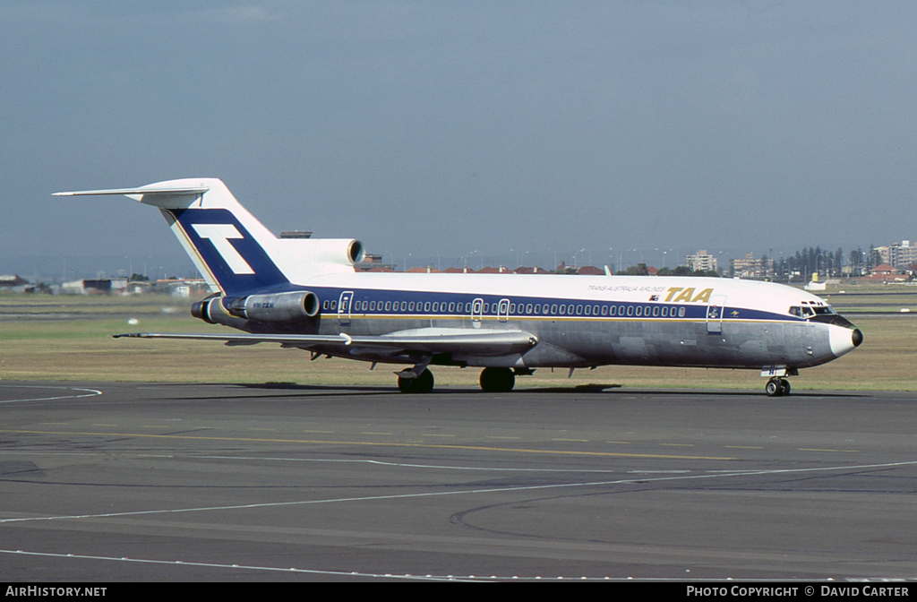 Aircraft Photo of VH-TBH | Boeing 727-276/Adv | Trans-Australia Airlines - TAA | AirHistory.net #30059