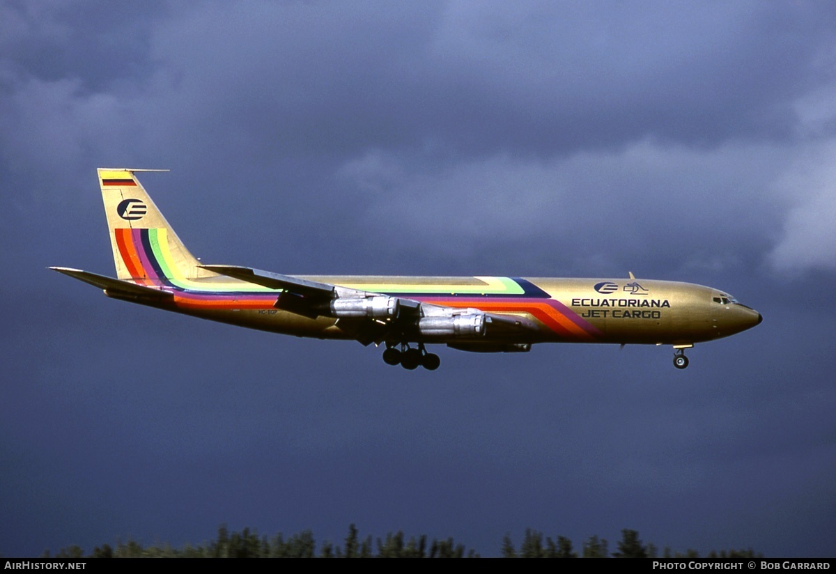Aircraft Photo of HC-BGP | Boeing 707-321C | Ecuatoriana Jet Cargo | AirHistory.net #30076