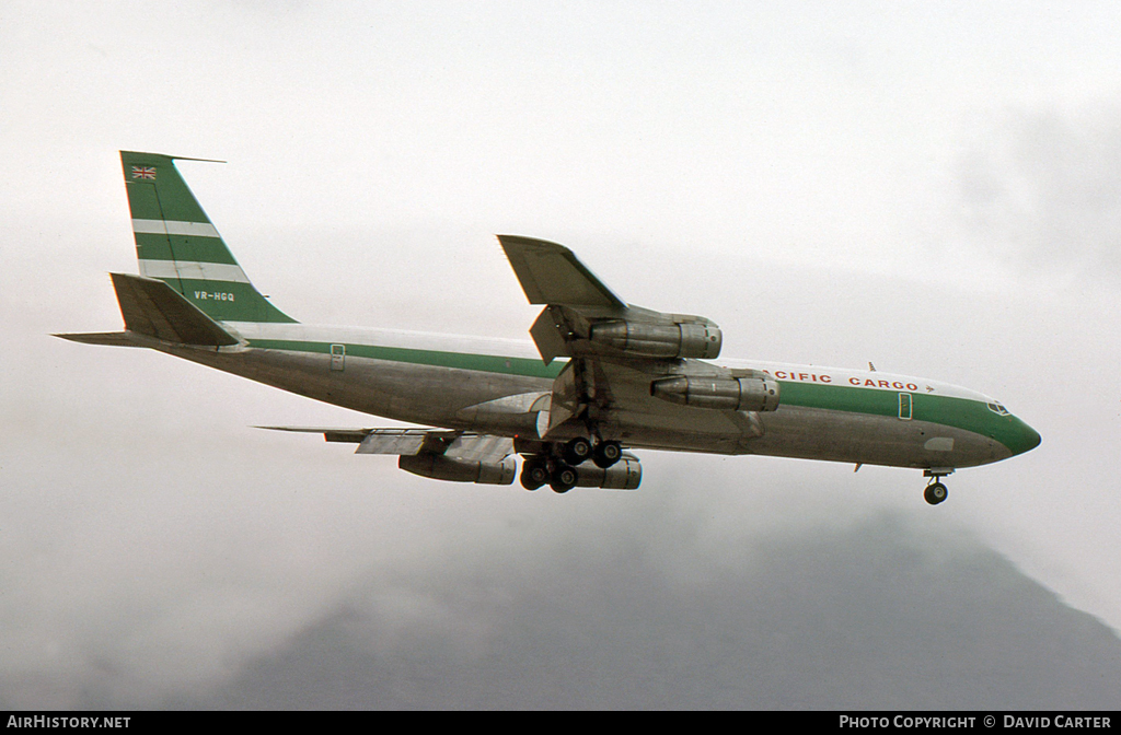 Aircraft Photo of VR-HGQ | Boeing 707-351C | Cathay Pacific Airways Cargo | AirHistory.net #30077