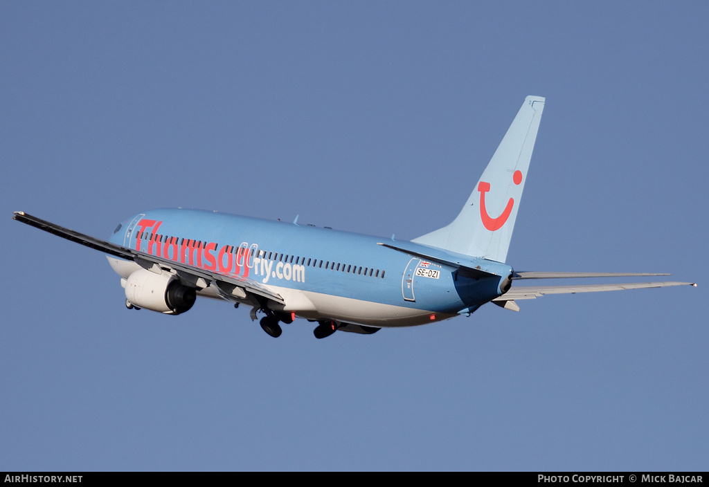 Aircraft Photo of SE-DZI | Boeing 737-804 | Thomsonfly | AirHistory.net #30088