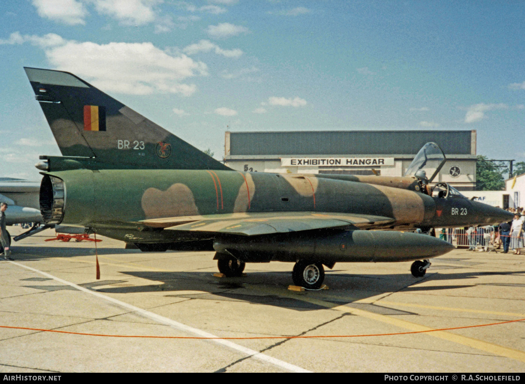Aircraft Photo of BR23 | Dassault Mirage 5BR | Belgium - Air Force | AirHistory.net #30101