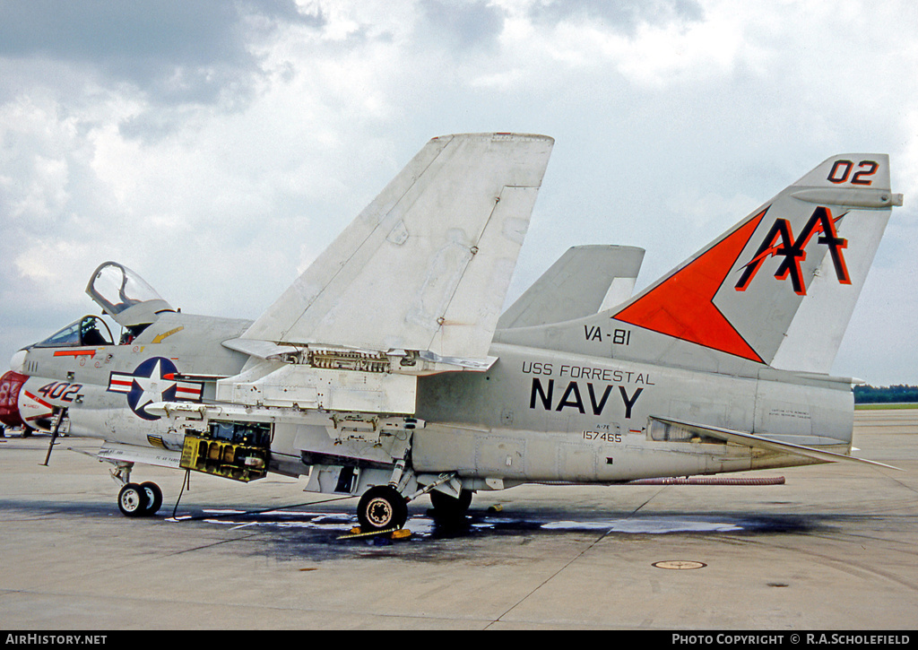 Aircraft Photo of 157465 | LTV A-7E Corsair II | USA - Navy | AirHistory.net #30103