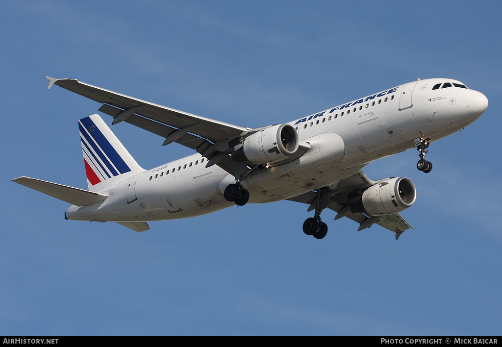 Aircraft Photo of F-GHQG | Airbus A320-211 | Air France | AirHistory.net #30108