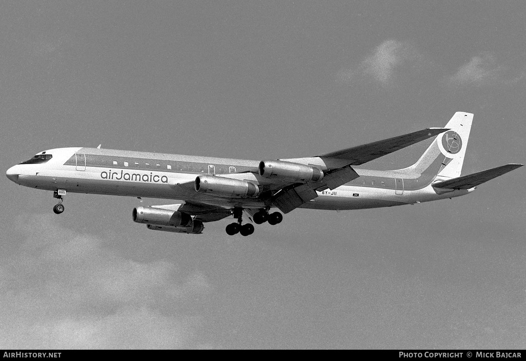 Aircraft Photo of 6Y-JII | McDonnell Douglas DC-8-62H | Air Jamaica | AirHistory.net #30125