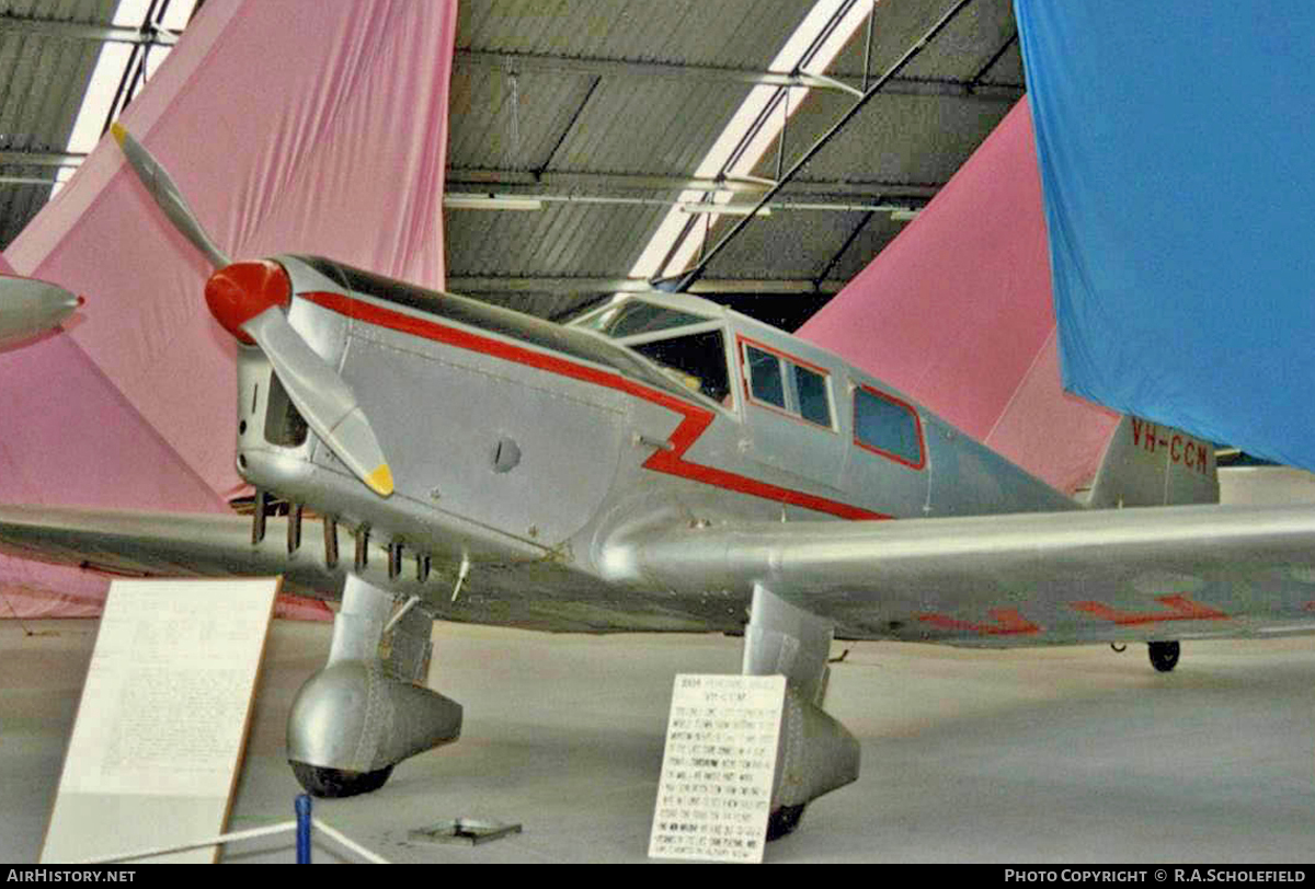 Aircraft Photo of VH-CCM | Percival P.3 Gull Six | AirHistory.net #30132