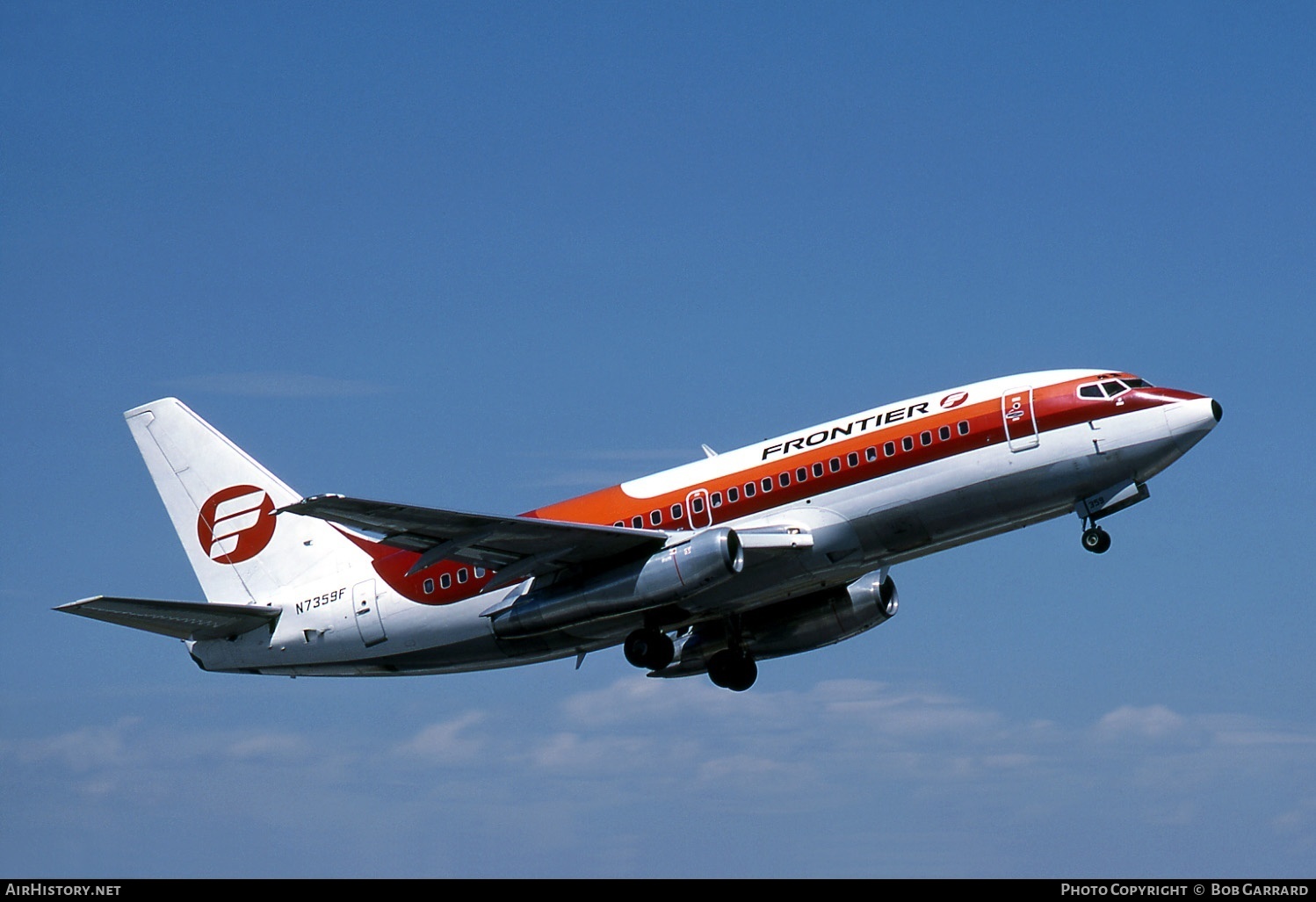 Aircraft Photo of N7359F | Boeing 737-291/Adv | Frontier Airlines | AirHistory.net #30181