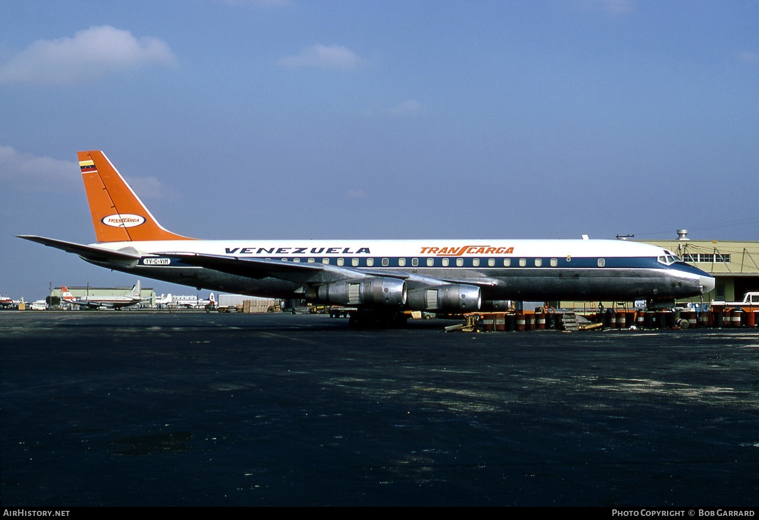 Aircraft Photo of YV-C-VIM | Douglas DC-8-55CF Jet Trader | Transcarga | AirHistory.net #30182