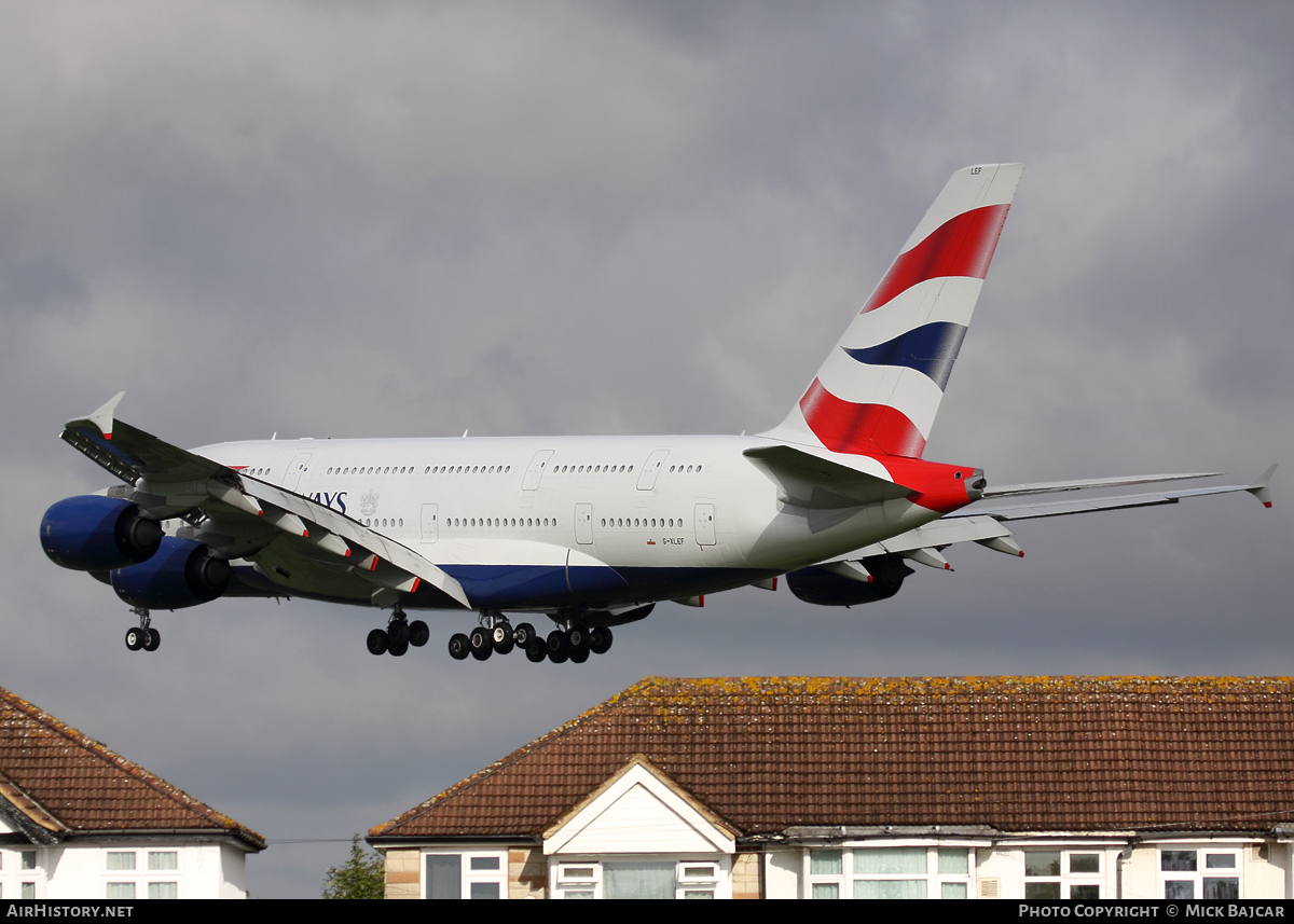 Aircraft Photo of G-XLEF | Airbus A380-841 | British Airways | AirHistory.net #30184