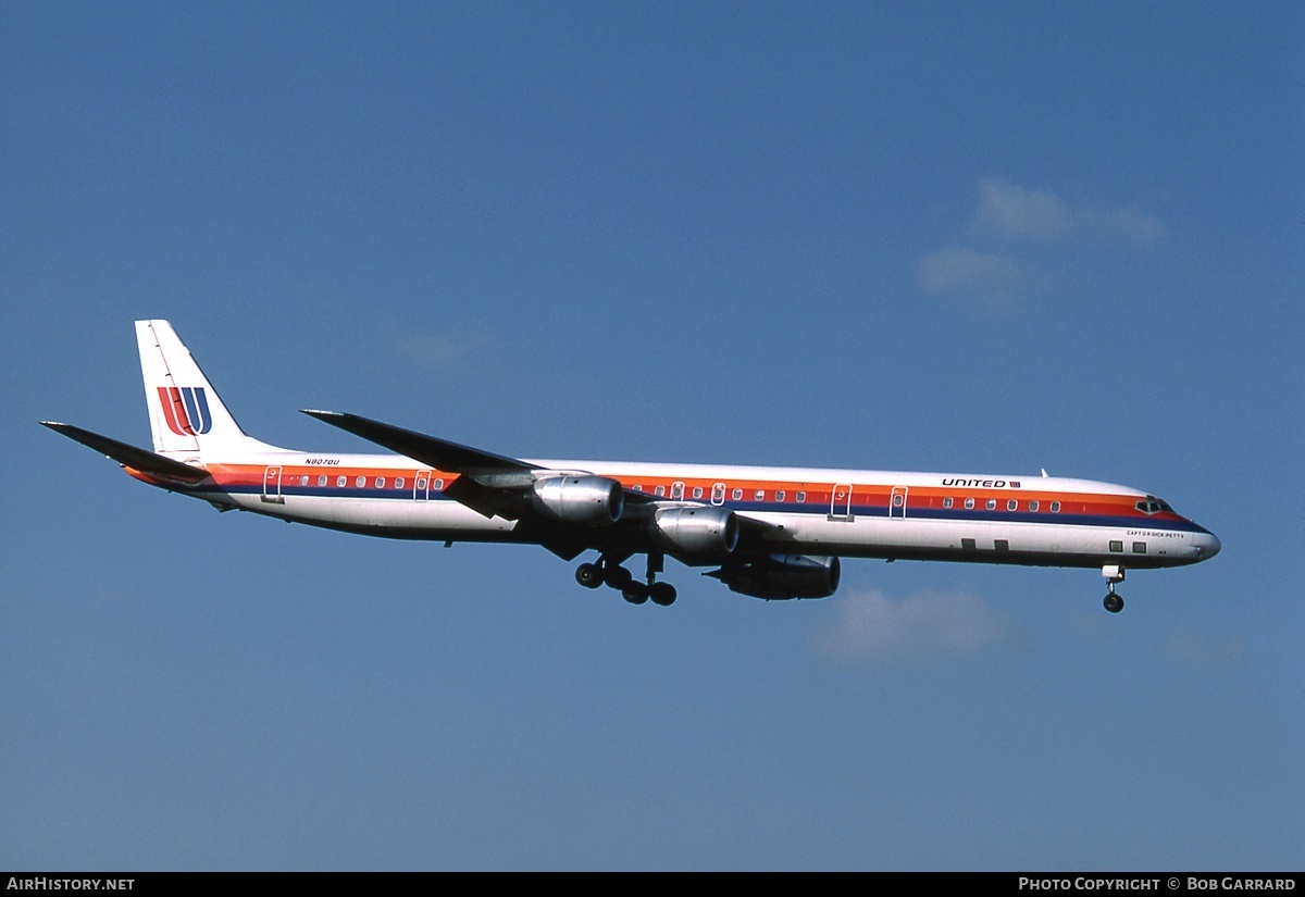 Aircraft Photo of N8070U | Douglas DC-8-71 | United Airlines | AirHistory.net #30192