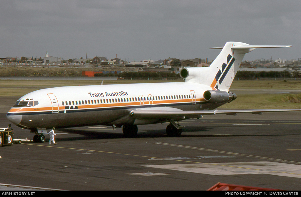 Aircraft Photo of VH-TBL | Boeing 727-276/Adv | Trans-Australia Airlines - TAA | AirHistory.net #30193