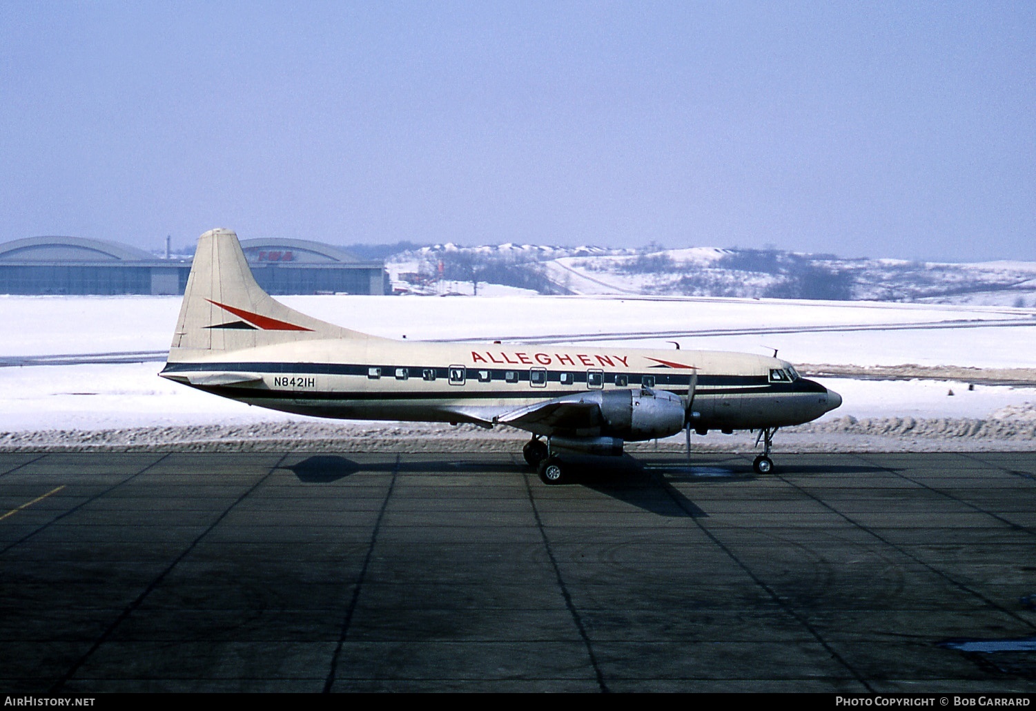 Aircraft Photo of N8421H | Convair 440-97 Metropolitan | Allegheny Airlines | AirHistory.net #30195