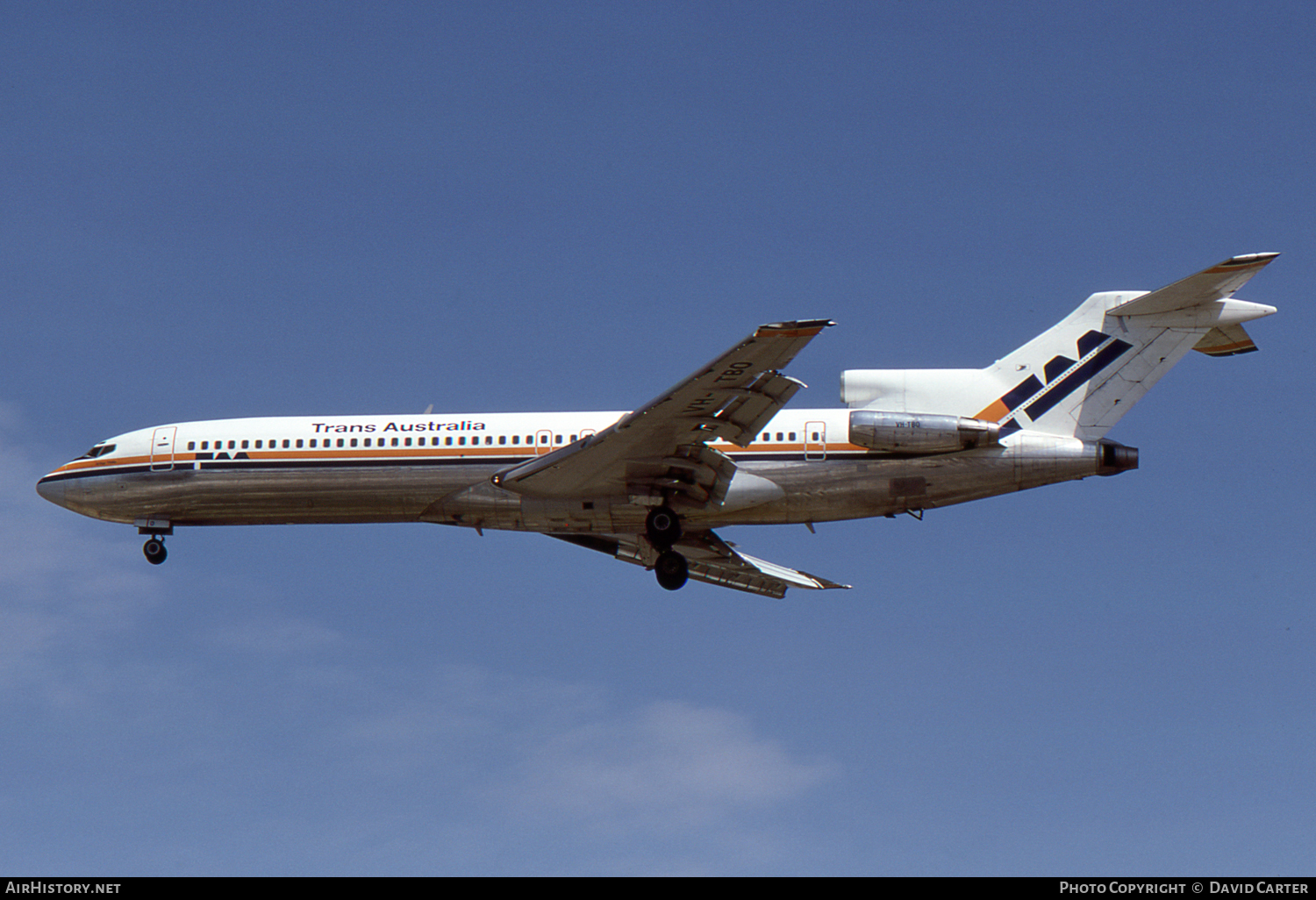 Aircraft Photo of VH-TBO | Boeing 727-276/Adv | Trans-Australia Airlines - TAA | AirHistory.net #30217