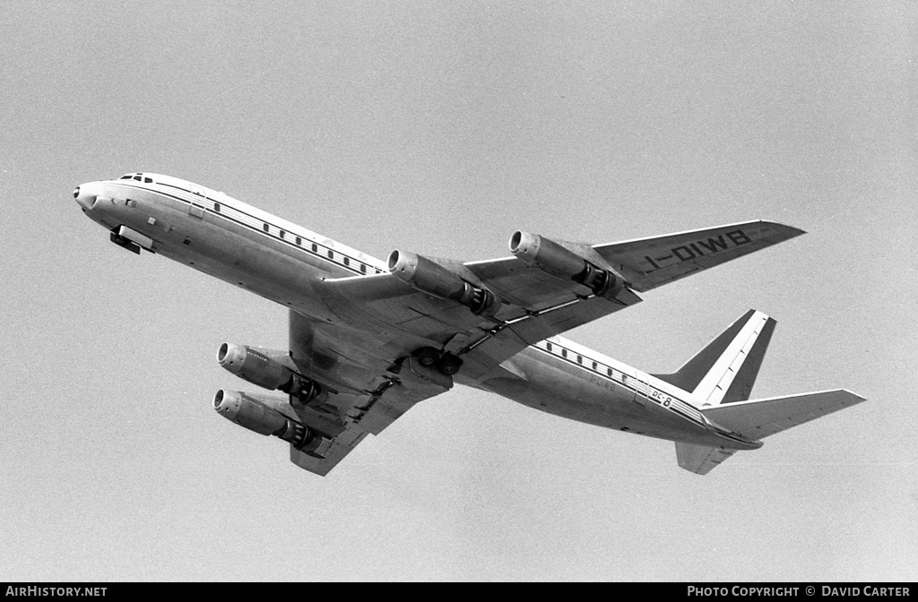 Aircraft Photo of I-DIWB | Douglas DC-8-43 | Alitalia | AirHistory.net #30225