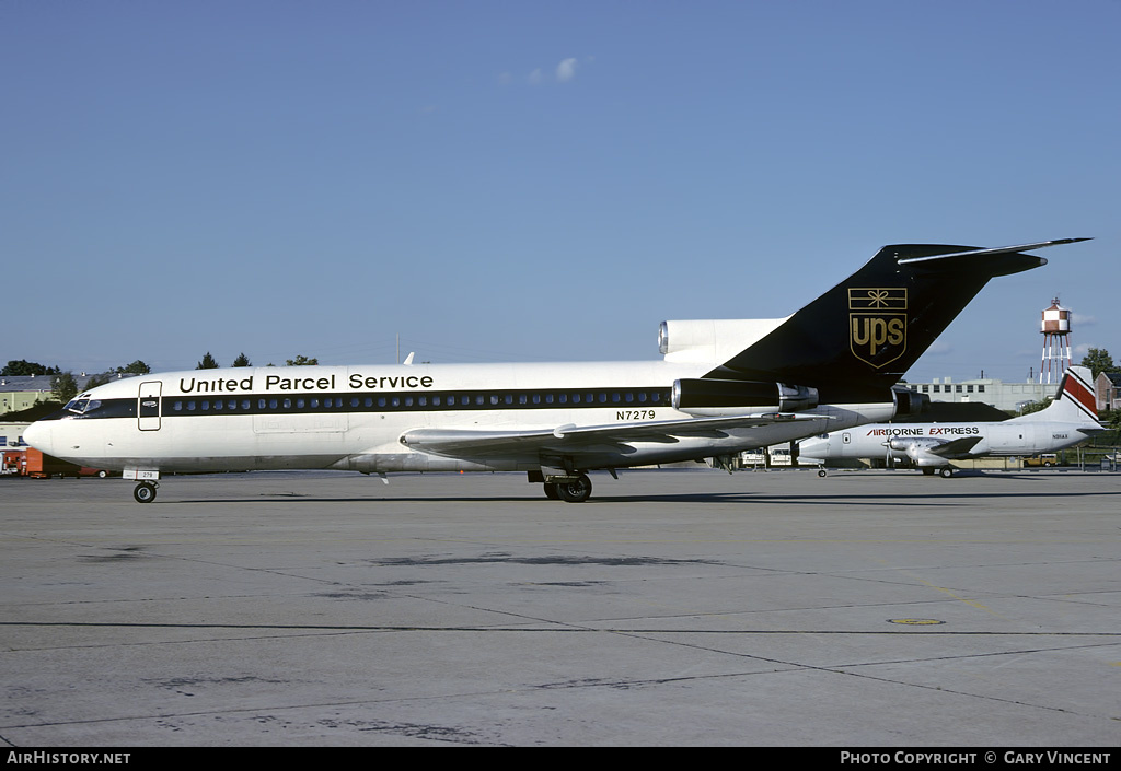 Aircraft Photo of N7279 | Boeing 727-27C | United Parcel Service - UPS | AirHistory.net #30248