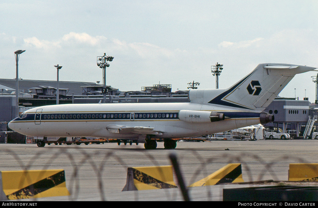 Aircraft Photo of VR-BHK | Boeing 727-30 | Bond Corporation | AirHistory.net #30270