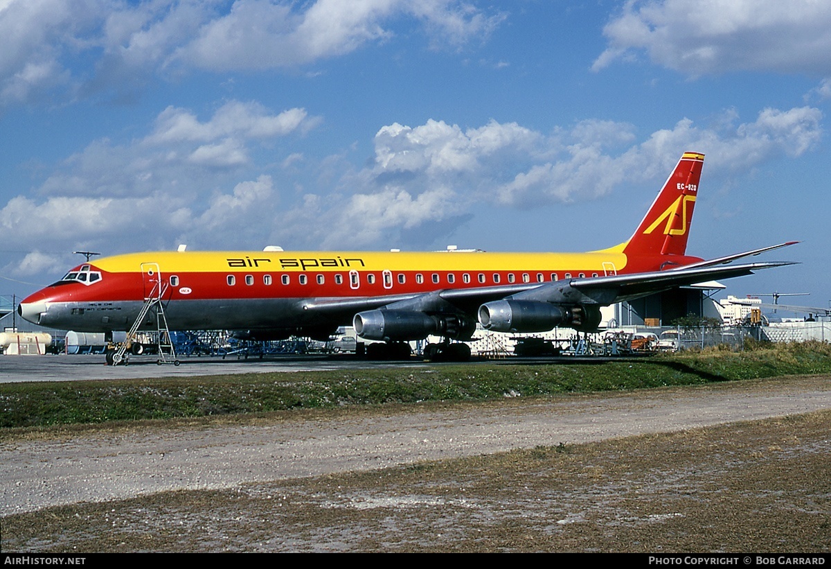 Aircraft Photo of EC-BZQ | Douglas DC-8-21 | Air Spain | AirHistory.net #30283