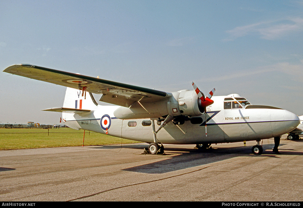 Aircraft Photo of WV701 | Percival P.66 Pembroke C.1 | UK - Air Force | AirHistory.net #30295