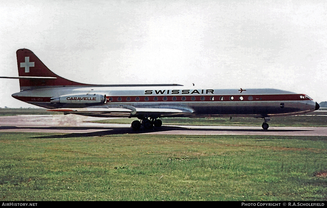 Aircraft Photo of HB-ICU | Sud SE-210 Caravelle III | Swissair | AirHistory.net #30305