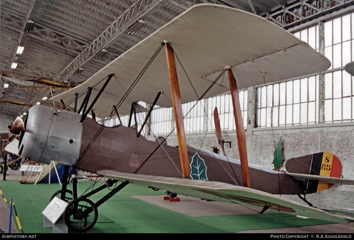 Aircraft Photo of S-85 | Sopwith 1½ Strutter | Belgium - Air Force | AirHistory.net #30310