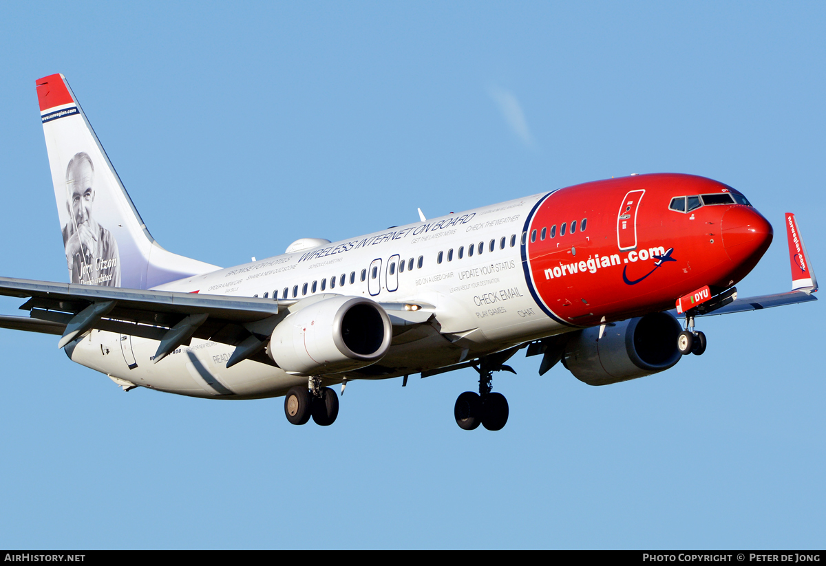Aircraft Photo of LN-DYU | Boeing 737-8JP | Norwegian | AirHistory.net #30316