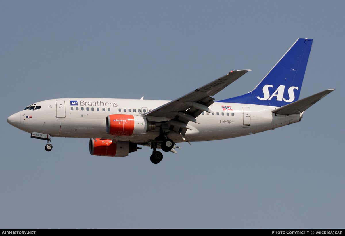 Aircraft Photo of LN-RRY | Boeing 737-683 | SAS Braathens | AirHistory.net #30330