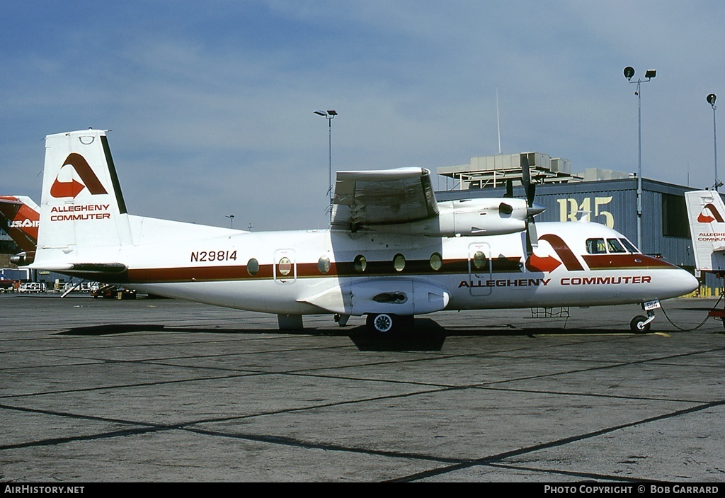 Aircraft Photo of N29814 | Frakes Mohawk 298 | Allegheny Commuter | AirHistory.net #30331