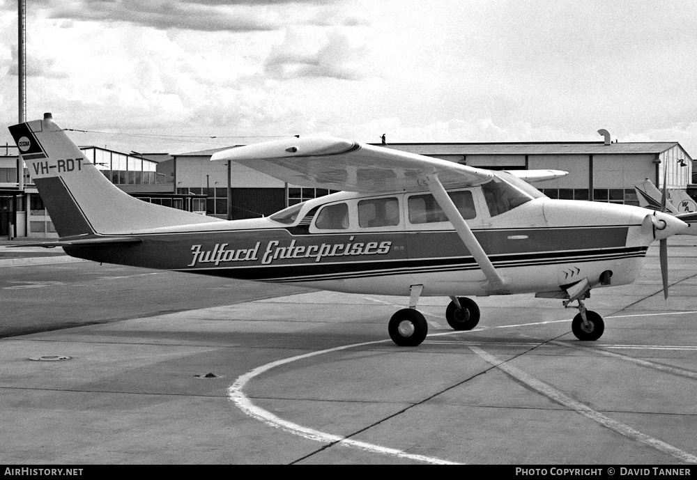 Aircraft Photo of VH-RDT | Cessna T210F Turbo Centurion | Fulford Enterprises | AirHistory.net #30333